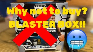 202324 Mosaic Basketball Blaster box REVIEW [upl. by Collbaith192]