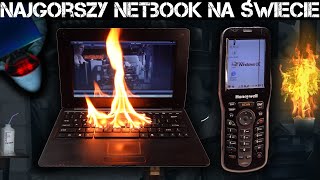 Windows CE  Najgorszy netbook na świecie  Skaner Honywell Dolphin 6100 [upl. by Anjela]