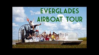 Airboat Tour  Everglades National Park airboat evergladesnationalpark theoutdoorman [upl. by Brooks]