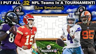 What If Every NFL Team Made the 2024 Playoffs Madden Simulation [upl. by Cecilius]