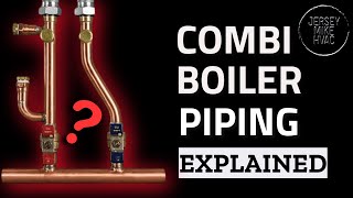 Combi Boiler Piping Explained [upl. by Arin]