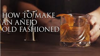 Old Fashioned Cocktail Recipe with Tequila  Patrón Tequila [upl. by Tessil224]