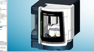 Hypermill to vericut Build Project DMU 65 monoBlock control siemens 840Dtested by post hypermill [upl. by Ern]