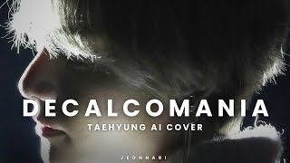 AI COVER Decalcomania  TAEHYUNG Original by Jungkook [upl. by Kery627]