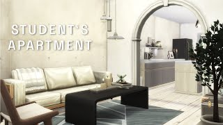 students apartment  1313 21 chic street  the sims 4 [upl. by Azeria367]