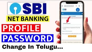 HOW TO CHANGE NETBANKING PASSWORDSBI NET BANKING PASSWORD CHANGEFORGOT PASSWORDTELUGU [upl. by Nehcterg]