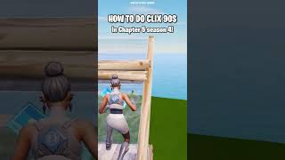 HOW TO DO CLIX 90S IN CHAPTER 5 SEASON 4 fortnite fortnitemontage fortniteclips tutorial [upl. by Ken708]