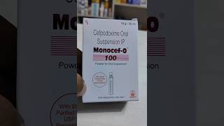 Monocef O 100 syrup के Use  Cefpodoxime Oral suspension uses [upl. by Teddy]