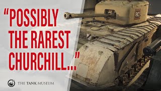 Tank Chats 119  Churchill Mark VI and VIII  The Tank Museum [upl. by Nodnas]