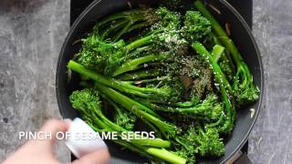 GARLIC BROCCOLINI SIDES [upl. by Lamprey]