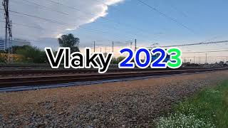 Vlaky Otrokovice 2023 [upl. by Eynaffit]