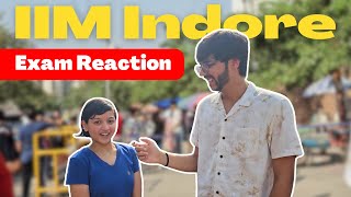 IPMAT IIM Indore Exam Reaction 2024 QAMCQ why yu do dis [upl. by Ahsauqal]