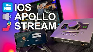 How to use your iPad Apollo Twin amp iPhones to create an EPIC livestream [upl. by Adnorahc]