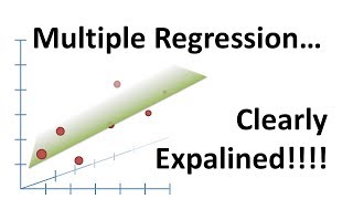 Multiple Regression Clearly Explained [upl. by Mel]