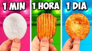 Patatas chips de 1 minuto vs 1 hora vs 1 dia por VANZAI [upl. by Odlanor]