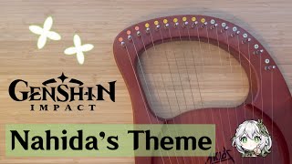 Genshin Impact Surasthana Fantasia Nahida’s Theme  lyre cover  notes [upl. by Alaik]