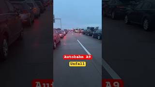 Unfall Autobahn A9 5 stunde gesperrt autobahn autounfall unfall [upl. by Cassy]