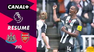 Résumé de Newcastle  Arsenal  Premier League 202425 J10 [upl. by Enerol]