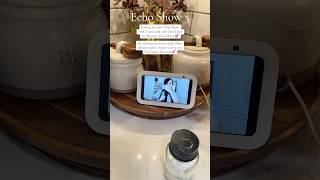 Echo Show 5 echoshow5 shortsvideo yourubeshorts kitchengadgets christmasdecor [upl. by Ailiec363]