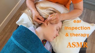 ASMR Ear TherapyAcupressure PointerRollerClose Up asmrbeauty Unintentional ASMR Real Person [upl. by Pyle]