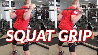 Low Bar Squat Grip [upl. by Avah135]