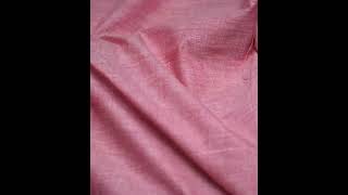 CHAMBRAY LIGHT RED KHADI COTTON 105 GSM HANDWOVEN FABRIC [upl. by Tarrsus139]