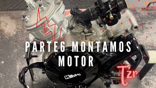 ✅ PROYECTO YAMAHA TZR PARTE 6 MONTAMOS EL MOTOR AM6 ✅ [upl. by Persas]