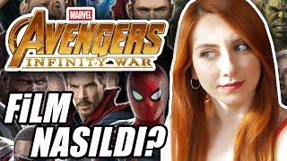 ÇOK GERGİNİM AVENGERS INFINITY WAR İZLEDİM  SPOILER YOK [upl. by Gascony]