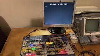 Introducing Wilson  4bit TTL Computer [upl. by Spancake]