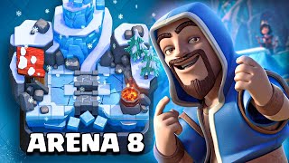 BEST DECK FOR ARENA 8  Clash Royale [upl. by Anitsrihc]