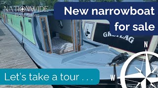 For Sale  New narrowboat [upl. by Yrollam]