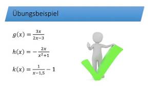 waagrechte Asymptote gebrochenrationale Funktionen [upl. by Royo]