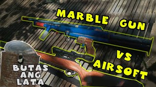 Denatured Alcohol Gun Marble Gun vs AIrsoft Sniper VSR10  Accuracy and Penetration Test [upl. by Goddard]