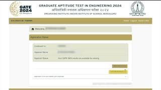 GATE 2024 Result Announced [upl. by Sekyere445]