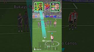 Roberto Carlos vs AlexanderArnold  Best RB Challenge 🚀 efootball2025 efootball2024 shorts [upl. by Pillihp]