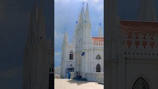 Vailankanni  Shrine Basilica  Main Church live velankanni viral vailankanni shorts ytshorts [upl. by Noemi]