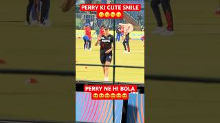 ELLYSE PERRY KI RAM RAM 😳🤗cricket viral trending rcb wpl shorts perry ipl cute love [upl. by Tadashi]