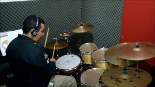 Fernandinho  Caia Fogo  bateria cover [upl. by Annuahs723]