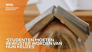 Totale studieschuld is weer gestegen Studenten moeten zich bewust worden wat lenen betekent [upl. by Nekcerb265]