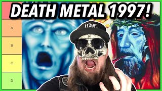 DEATH METAL Albums RANKED From 1997 Six Feet Under to In Flames [upl. by Yrennalf280]