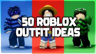 50 Roblox Outfit Ideas Compilation [upl. by Ahseekan]