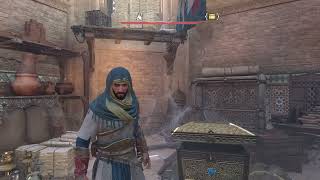 GEAR CHEST  MAZALIM COURTS  ROUND CITY   Assassins Creed MIRAGE [upl. by Ainsley339]