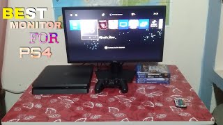 Best Monitor For PS4 Slim 🤩  Dell SE2222H Unboxing And Review [upl. by Auohp945]