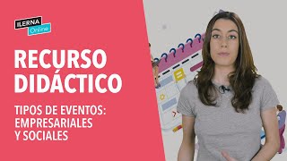 Tipo de eventos actos empresariales y actos sociales [upl. by Lavine]