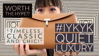 TOTEME TLOCK CLUTCH  UNBOXING 1ST IMPRESSIONS amp TRY ON [upl. by Hahn]