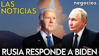 LAS NOTICIAS Rusia responde al permiso de Biden a Ucrania Trump quiere revocarlo y Zelensky avisa [upl. by Olemrac638]