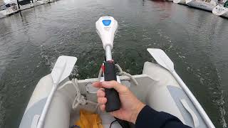 First Watersnake Test on Inflatable Dinghy [upl. by Rosenwald]