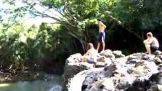 Tree Jump at Kipu Falls [upl. by Vod]