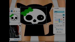 Girlsense Tutorial How to Make Skelanimals by Prinzess27 [upl. by Lauhsoj]