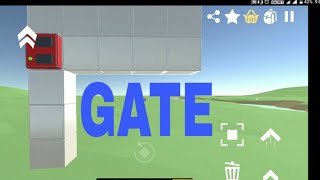 HOW TO MAKE A DOORGATE IN EVERTECH SANDBOX [upl. by Assirrec453]